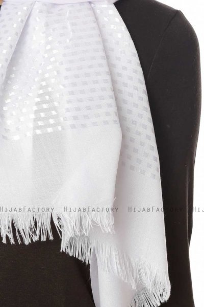 Reyhan - Hvid Hijab - Özsoy