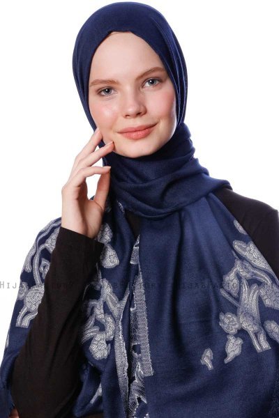 Roshan - Marine Blå Hijab - Özsoy