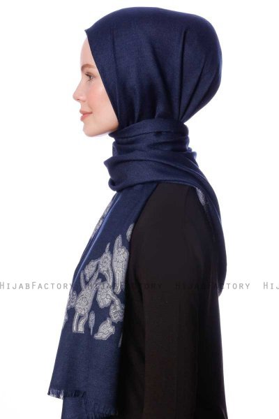 Roshan - Marine Blå Hijab - Özsoy