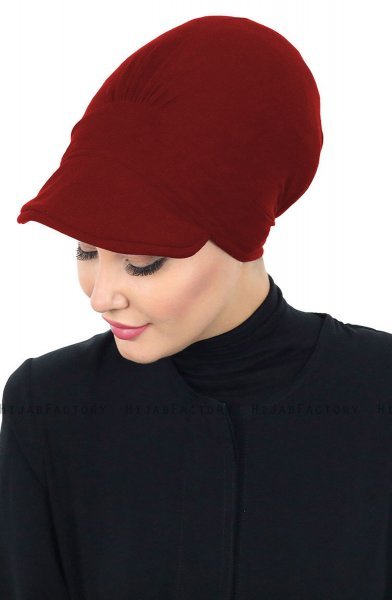 Sandra - Bordeaux Bomuld Turban - Ayse Turban