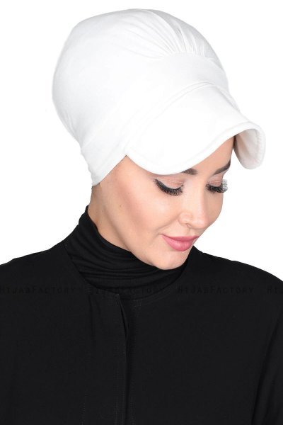 Sandra - Creme Bomuld Turban - Ayse Turban