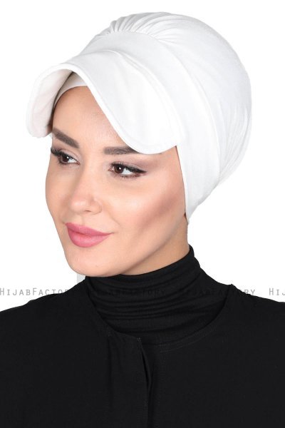 Sandra - Creme Bomuld Turban - Ayse Turban