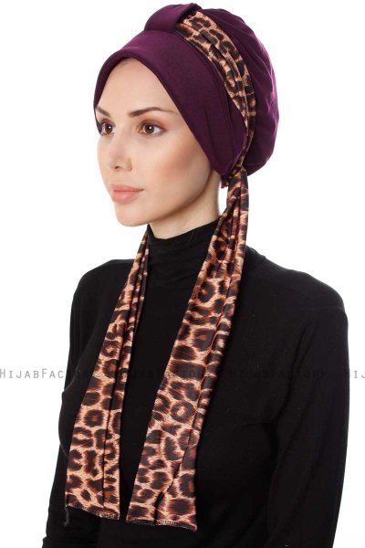 Sanem - Blomme Turban