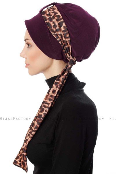 Sanem - Blomme Turban