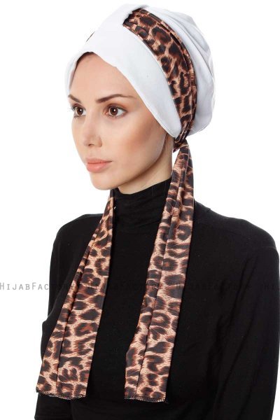 Sanem - Hvid Turban
