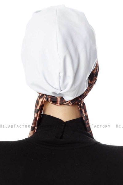 Sanem - Hvid Turban