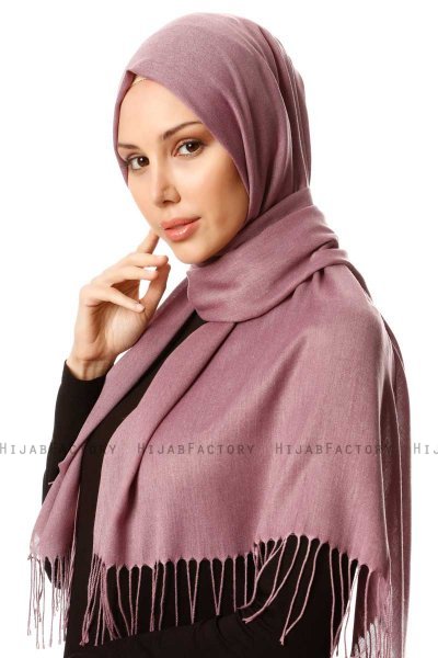 Selin - Lys Lilla Pashmina Hijab - Özsoy
