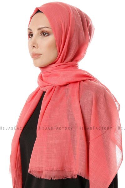 Selma - Hindbærrød Hijab - Gülsoy