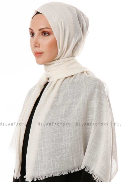 Selma - Lys Beige Hijab - Gülsoy