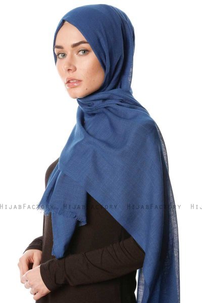 Selma - Mørk Petrol Hijab - Gülsoy