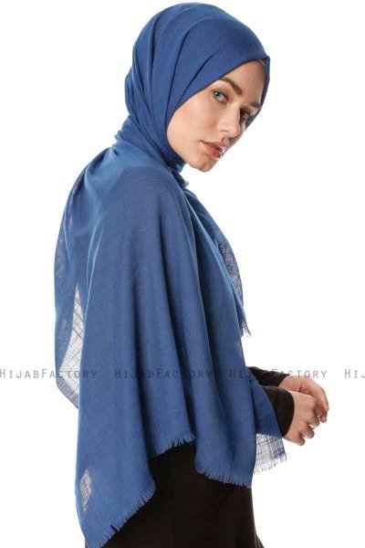 Selma - Mørk Petrol Hijab - Gülsoy