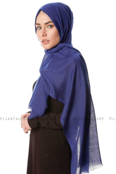 Selma - Mørkeblå Hijab - Gülsoy