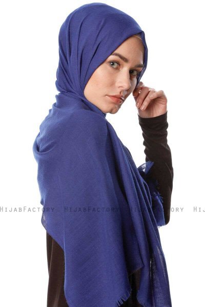 Selma - Mørkeblå Hijab - Gülsoy