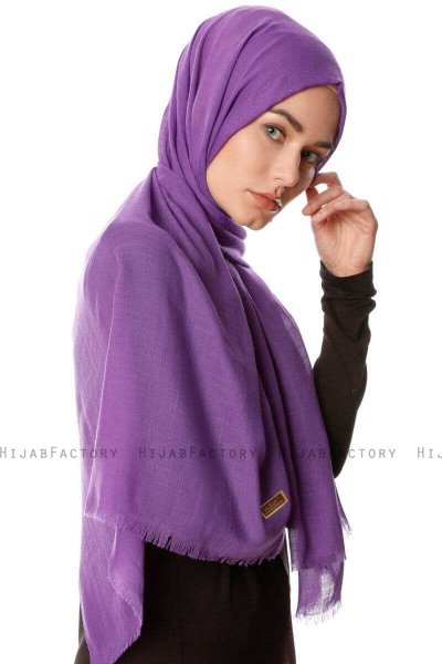 Selma - Mørke Lilla Hijab - Gülsoy