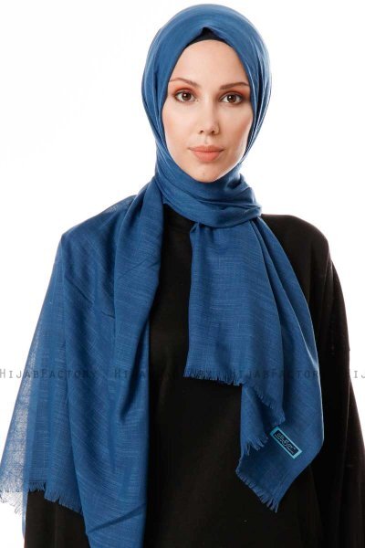Selma - Petrolblå Hijab - Gülsoy