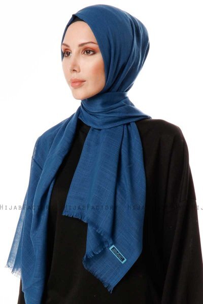 Selma - Petrolblå Hijab - Gülsoy
