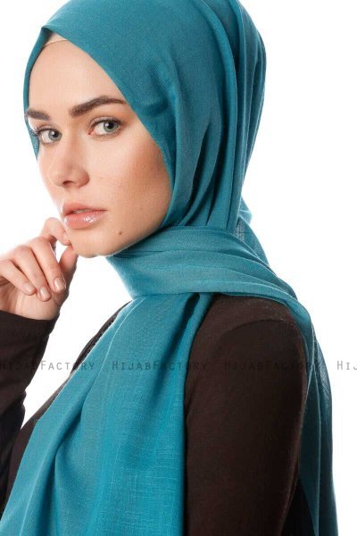 Selma - Petrol Grøn Hijab - Gülsoy