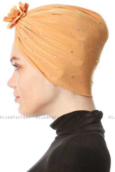 Shereen - Gul Crepe Chiffon Turban - Sehr-i Sal