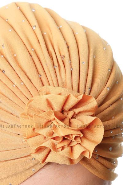 Shereen - Gul Crepe Chiffon Turban - Sehr-i Sal