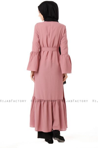Soraya - Gammelrosa Abaya - Miss Cazibe