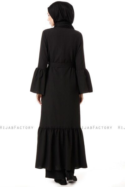 Soraya - Sort Abaya - Miss Cazibe