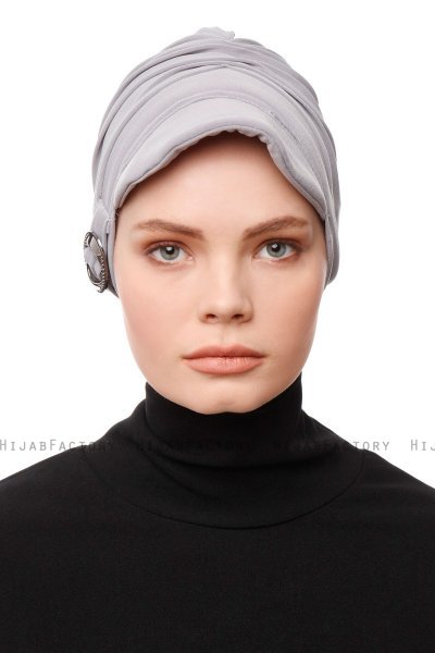 Sumeyye - Lysegrå Turban
