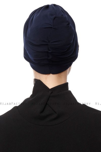 Sumeyye - Marine Blå Turban