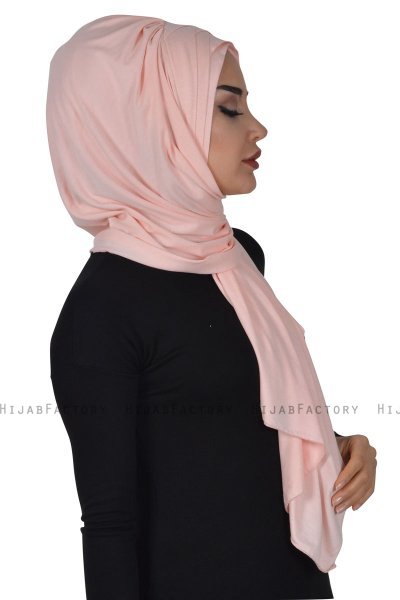 Tamara - Gammelrosa Praktisk Bumuld Hijab