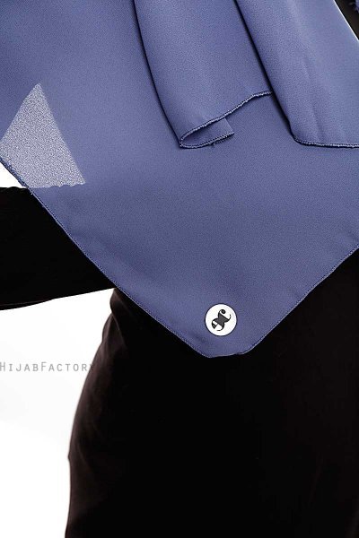 Yara - Indigo Praktisk One Piece Crepe Hijab