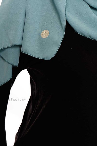 Yara - Mint Praktisk One Piece Crepe Hijab