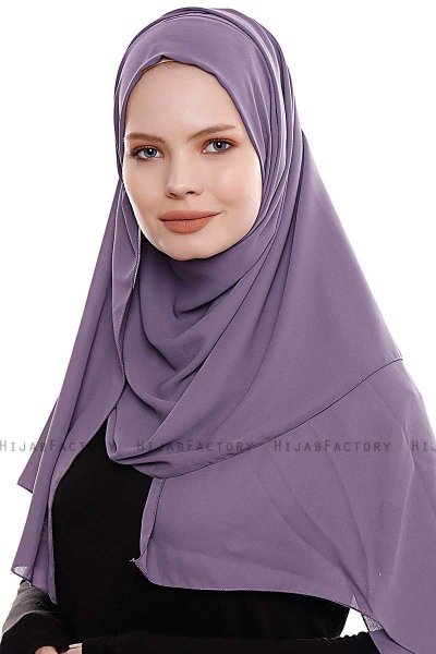 Yara - Blomme Praktisk One Piece Crepe Hijab