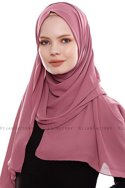 Yara - Punch Praktisk One Piece Crepe Hijab