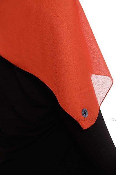 Yara - Ladrillo Praktisk One Piece Crepe Hijab