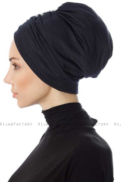 Yonca - Marine Blå Turban