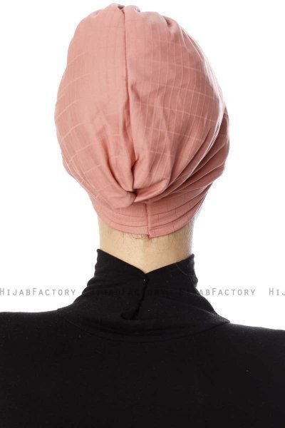 Yonca - Mørkrosa Turban