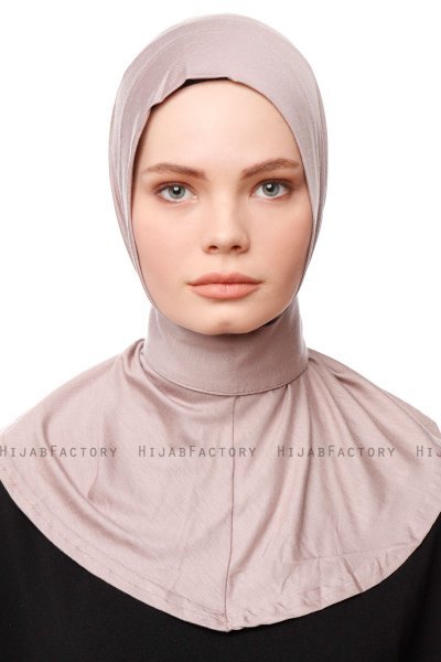 Zeliha - Stengrå Praktisk Viskos Hijab