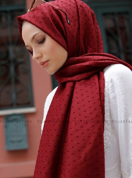 Malika - Bordeaux Hijab - Sal Evi