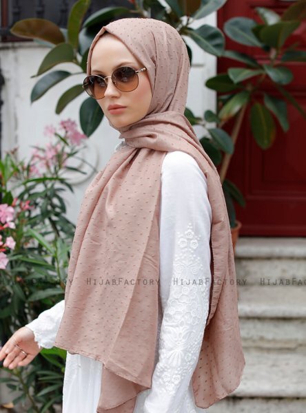 Malika - Lysebrun Hijab - Sal Evi