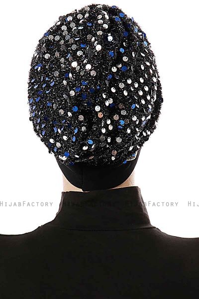 Zuleyha - Marine Blå Turban
