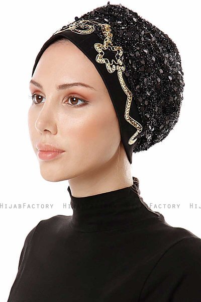 Zuleyha - Sort Turban