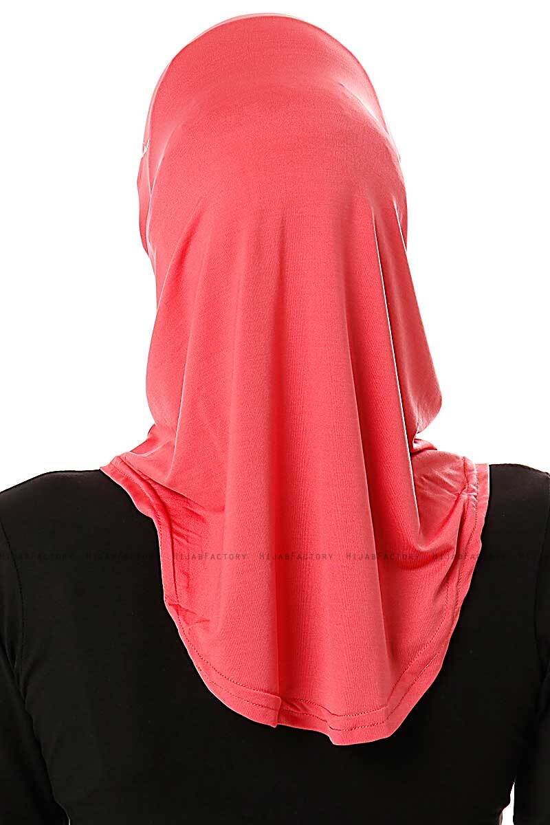 Elif - Hindbærrød Hijab - Ecardin